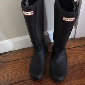Hunter rain boots